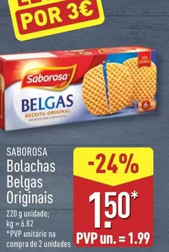 Saborosa - Bolachas Belgas Originals