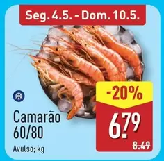 Camarão 60/80