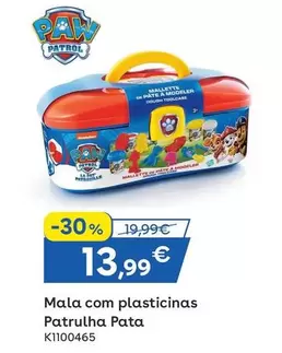 Patrulha Pata - Mala Com Plasticinas