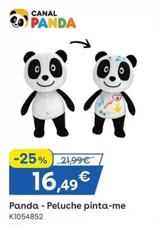 Panda - Peluche Pinta-Me