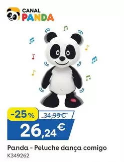 Panda - Peluche Danca Comigo