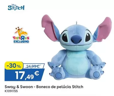 Sway & Swoon - Boneco De Pelucia Stitch