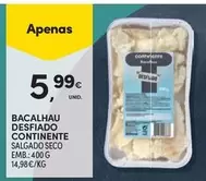 Continente - Bacalhau Desfiado