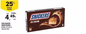 snickers - Gelados