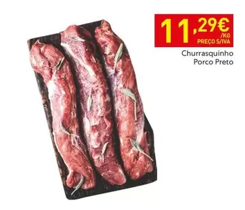 Churrasquinho Porco Preto