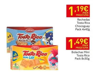 Cuétara - Recheadas Tosta Rica Chocoguay