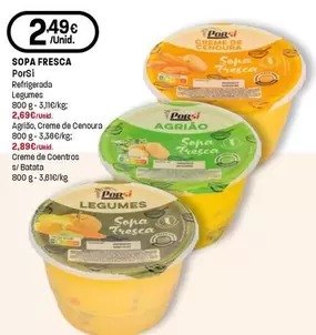 Porsi - Sopa Fresca
