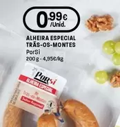 Porsi - Alheira Especial Tras-Os-Montes
