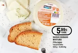Páturages - Queijo Curado Mistura