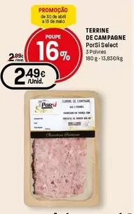 Porsi Select - Terrine De Campagne