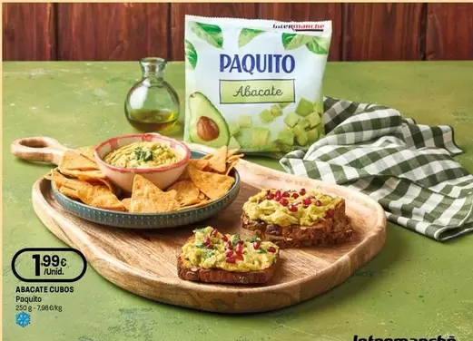 Paquito - Abacate Cubos