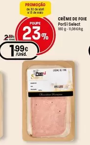Porsi Select - Crème De Foie