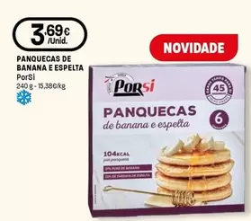 Porsi - Panquecas De Banana E Espelta