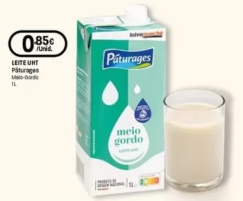 Páturages - Leite UHT