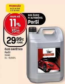 Porsi - Óleo Sintético