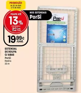 Porsi - Estendal De Roupa C/Abas