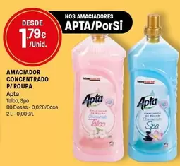 Apta - Amaciador Concentrado P/Roupa
