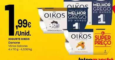 Danone - Iogurte Oikos