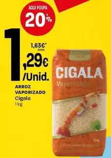 Cigala - Arroz Vaporizado 
