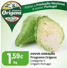 Programa Origens - Couve-Coracao