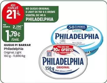 Philadelphia - Queijo P/Barrar
