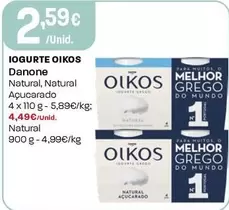 Danone - Iogurte Oikos