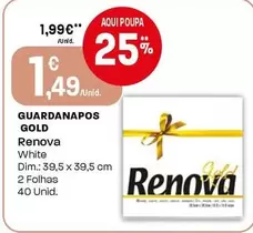 Renova - Guardanapos Gold