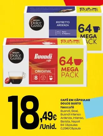 Nescafé - Café Em Cápsulas Dolce Gusto
