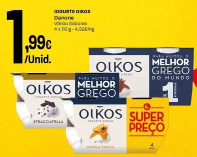 Danone - Iogurte Oikos