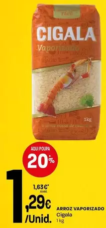 Cigala - Arroz Vaporizado
