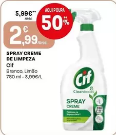 Cif - Spray Creme De Limpeza