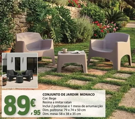 A+ - Conjunto De Jardim Monaco