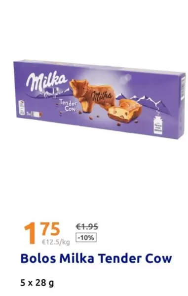 Milka - Bolos Tender Cow