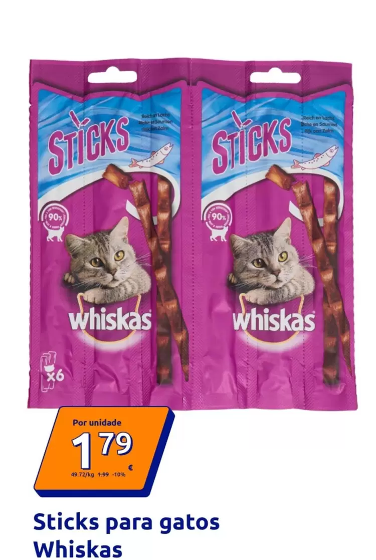 Whiskas - Sticks Para Gatos