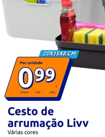 Livv - Cesto De Arrumacao 