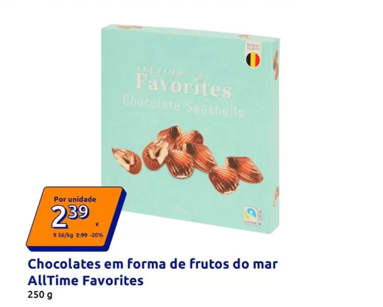 AllTime Favorites - Chocolates Em Forma De Frutos De Mar