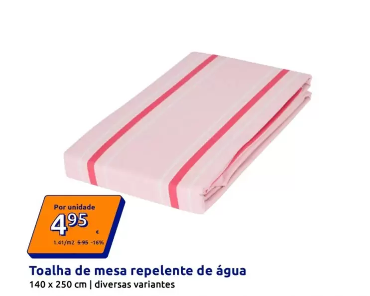 Toalha De Mesa Repelente De Água