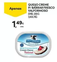Valformoso - Queijo Creme P/ Barrar Fresco