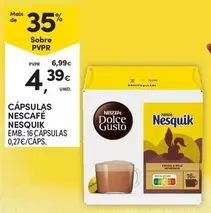 Nesquik - Capsulas Nescafé
