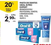 Oral B - Pasta De Dentes Pro Expert