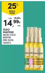 Pantene - Óleo Argao/Coco/Keratine Emb.100 Ml.