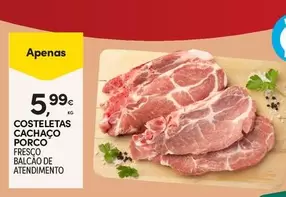 Costeletas Cachaco Porco