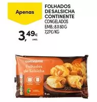 Continente - Folhados Desalsicha