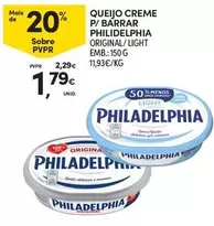 Philadelphia - Queijo Creme P/ Barrar