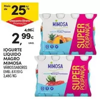 Mimosa - Iogurte Liquido Magro