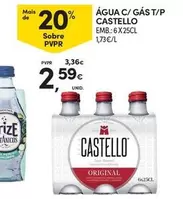 Castello - Água C/ Gás T/P
