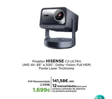 Hisense - Projetor C2-ultra