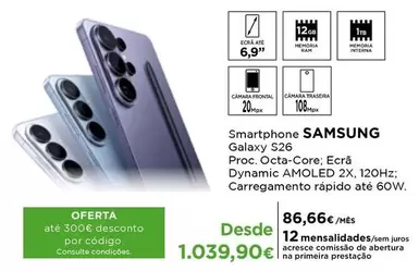 Samsung - Smartphone Galaxy S26