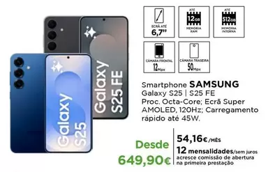Samsung - Smartphone Galaxy S25 | 25 FE