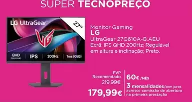 LG - Monitor Gaming